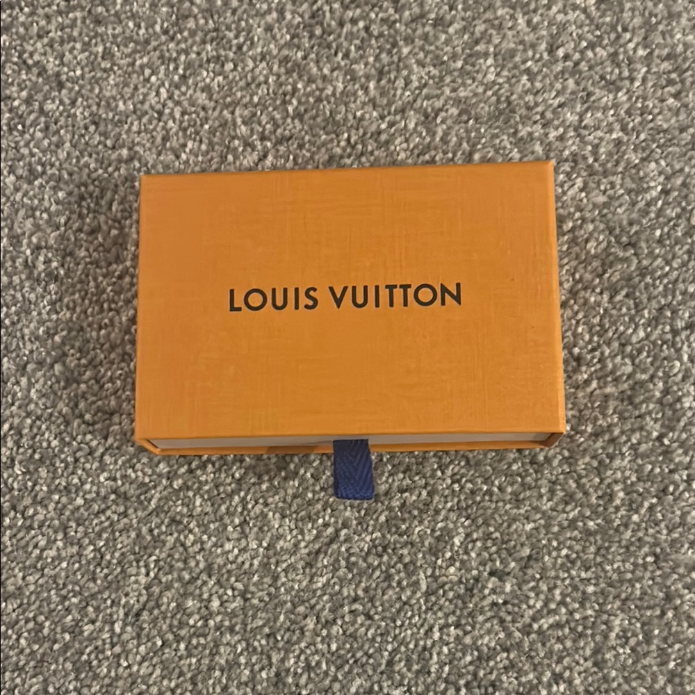 Louis Vuitton Orange Gift Box with Blue Tab